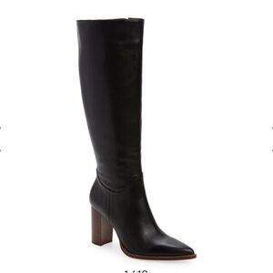 Vince Camino Eckina black knee high boots, size 8